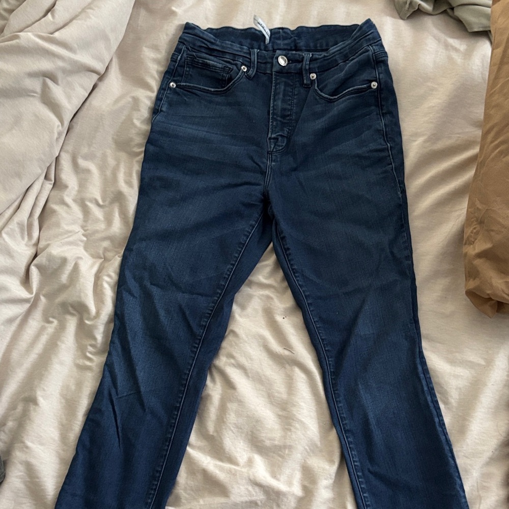 Good American Dark Blue Skinny Jeans
